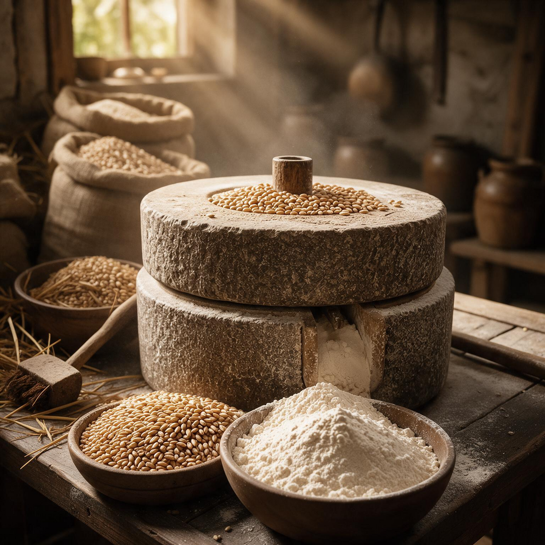 The Art of Stone Milling: Where Time, Grain and Craft Meet