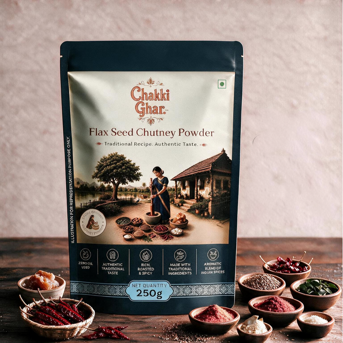 Flax Seed Chutney Powder