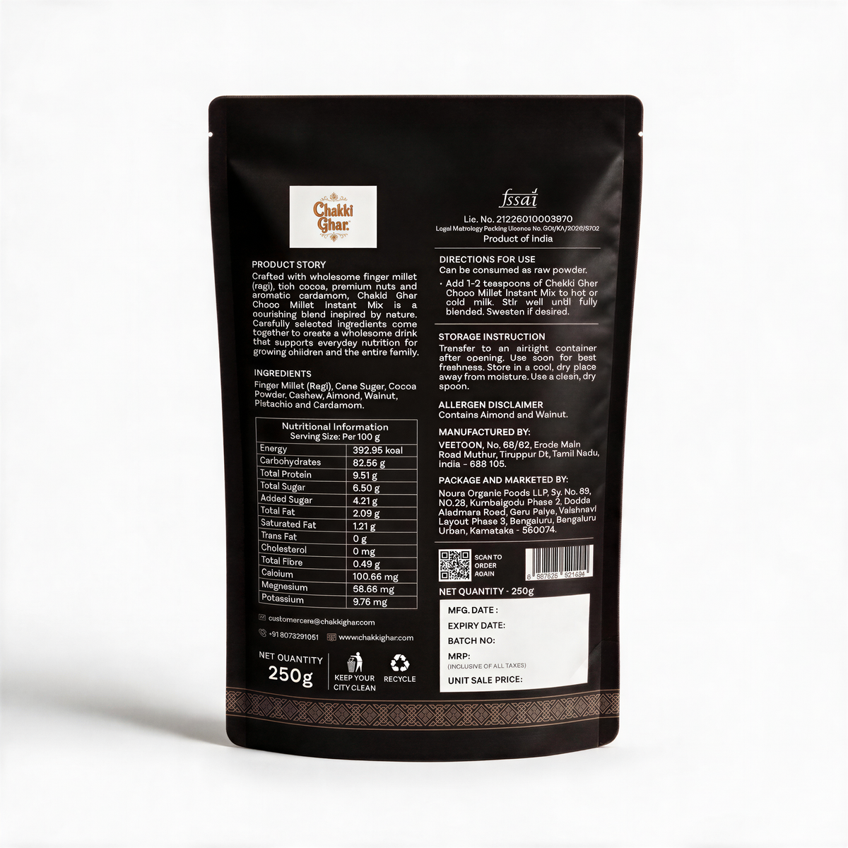 Choco Millet Instant Mix